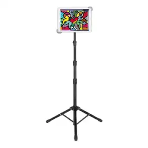 pedestal para tableta para cantantes colocar letras de caciones