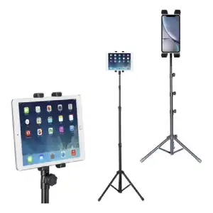 Tripie o base para tableta, ipad o celular para letras de canciones para cantante